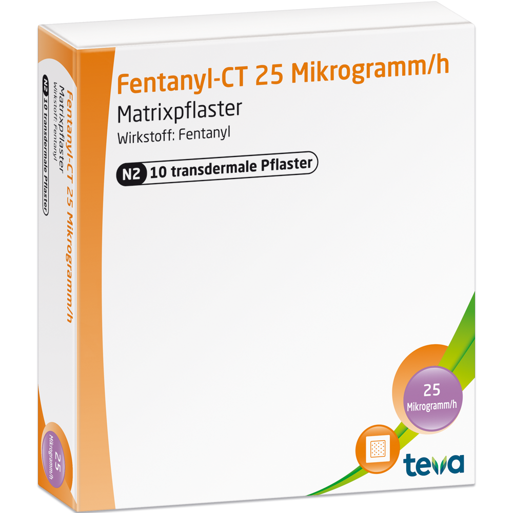 FentanylCT 25 Mikrogramm/h Matrixpflaster ratiopharm GmbH