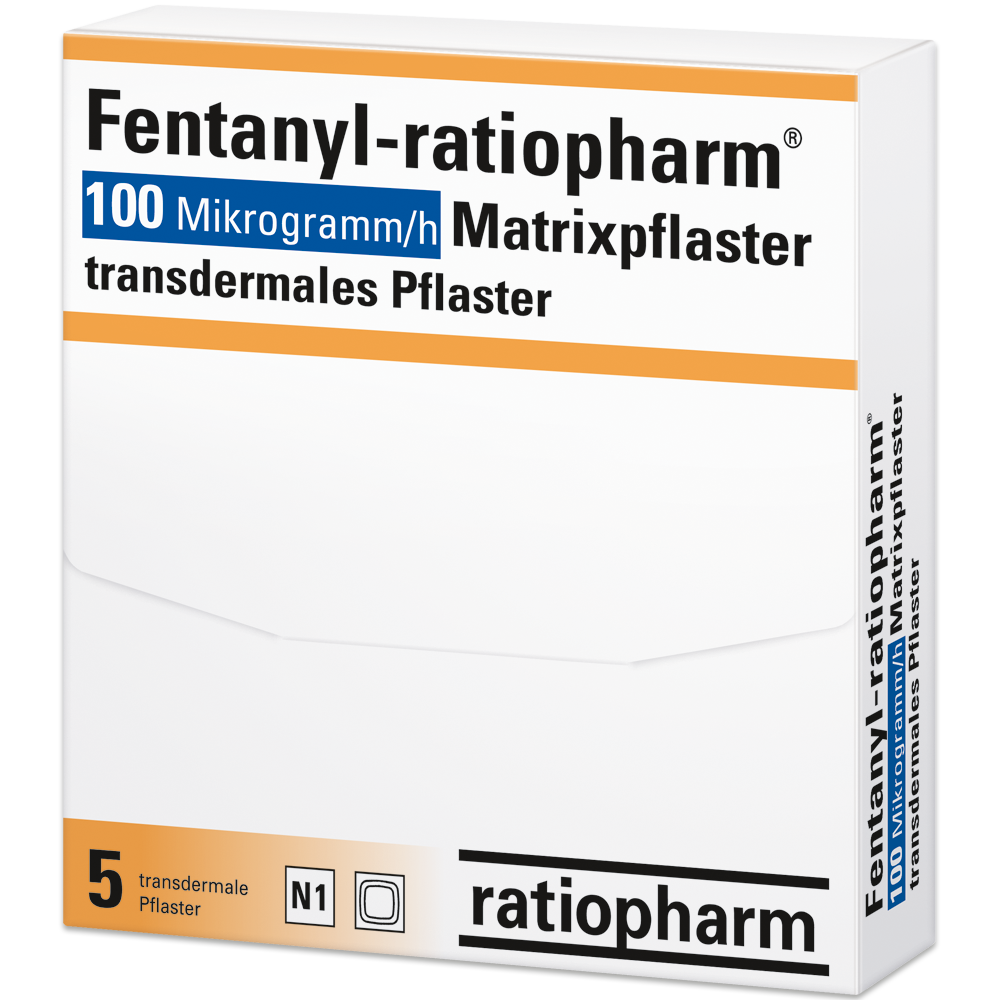 Fentanyl-ratiopharm® 100 Mikrogramm/h Matrixpflaster - ratiopharm GmbH