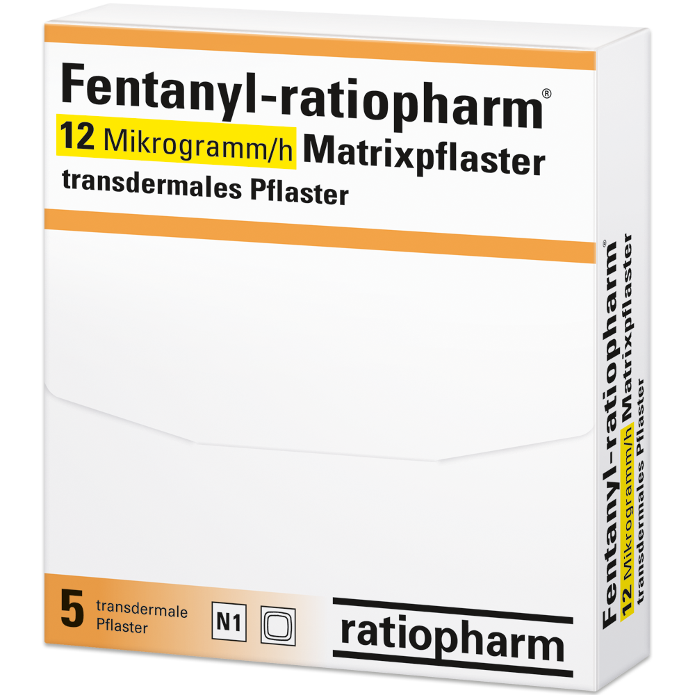 Fentanyl-ratiopharm® 12 Mikrogramm/h Matrixpflaster - ratiopharm GmbH