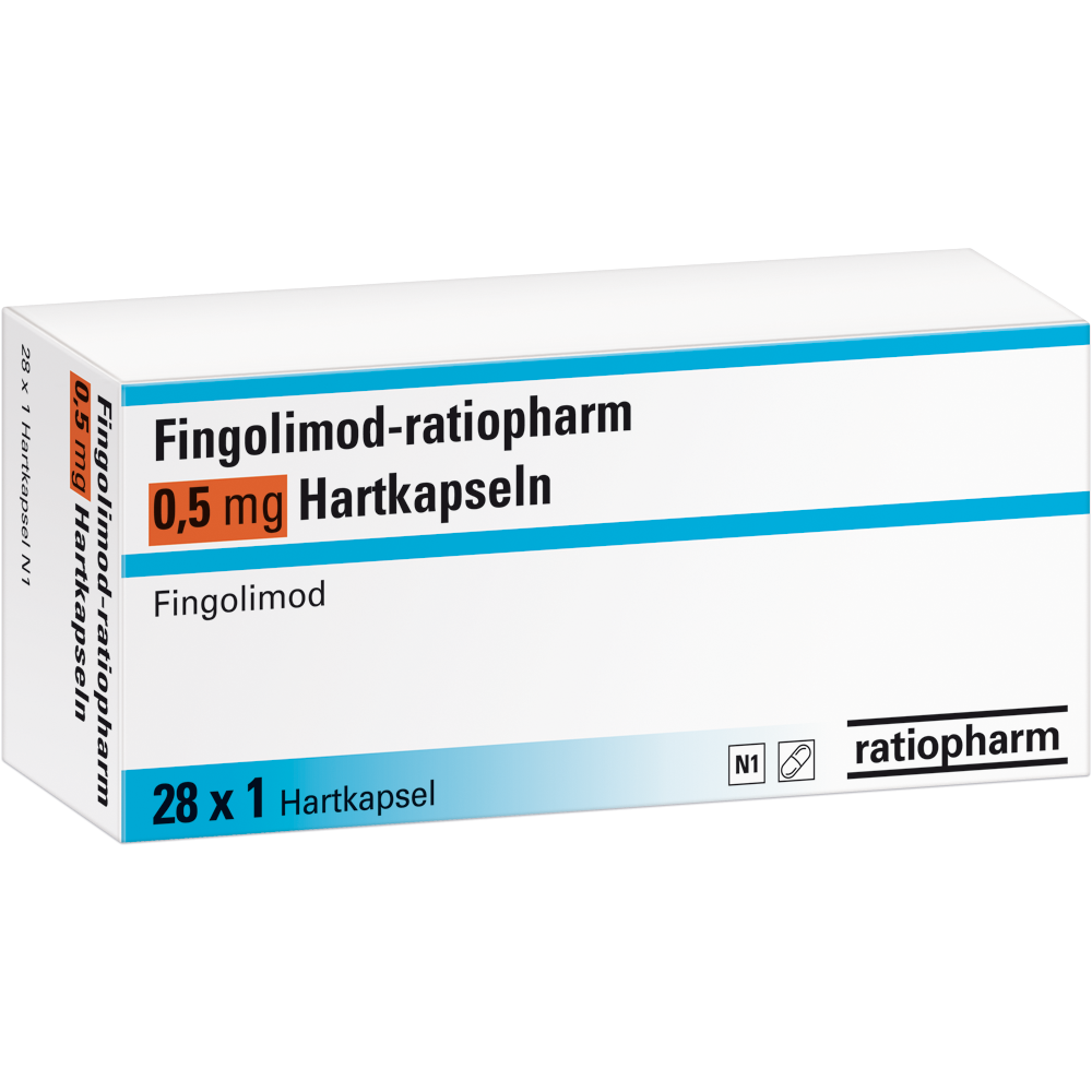 Fingolimod-ratiopharm 0,5&nbsp;mg Hartkapseln