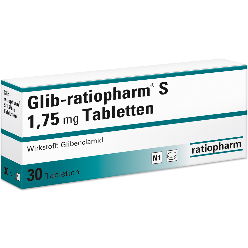Glib-ratiopharm® S 1,75&nbsp;mg Tabletten