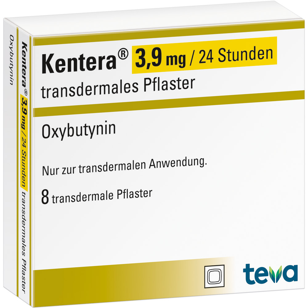 Kentera 3,9&nbsp;mg / 24 Stunden transdermales Pflaster