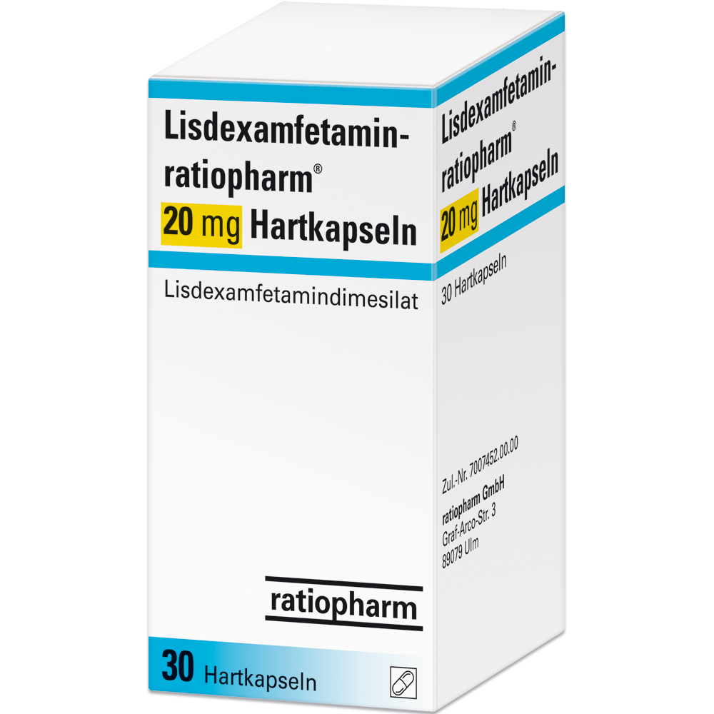 Lisdexamfetamin-ratiopharm® 20&nbsp;mg Hartkapseln