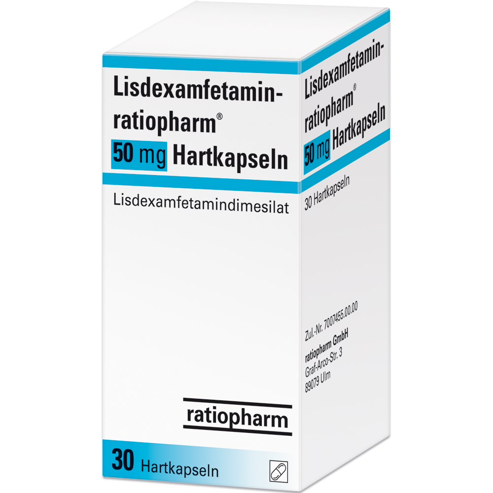 Lisdexamfetamin-ratiopharm® 50&nbsp;mg Hartkapseln