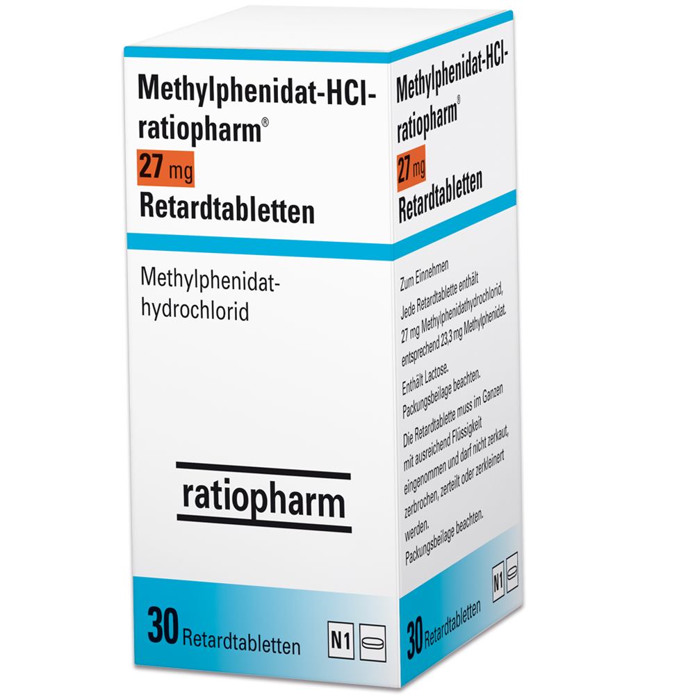 MethylphenidatHClratiopharm® 27 mg Retardtabletten ratiopharm GmbH