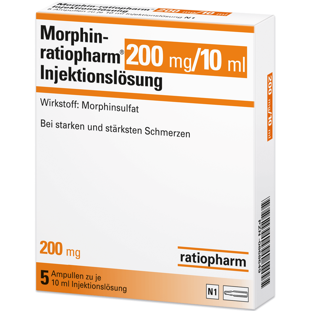 Abnehmen von Aminophyllin-Ampullen