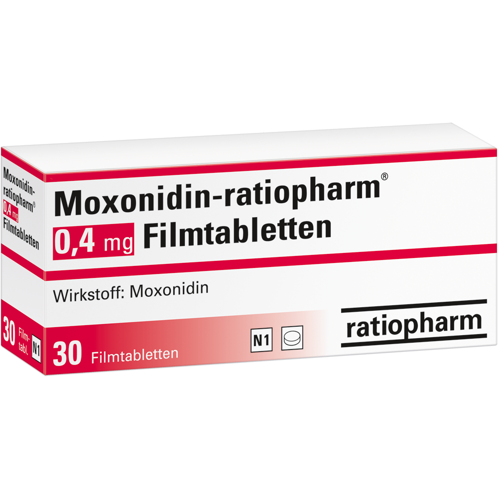 Moxonidin-ratiopharm® 0,4 mg Filmtabletten - ratiopharm GmbH