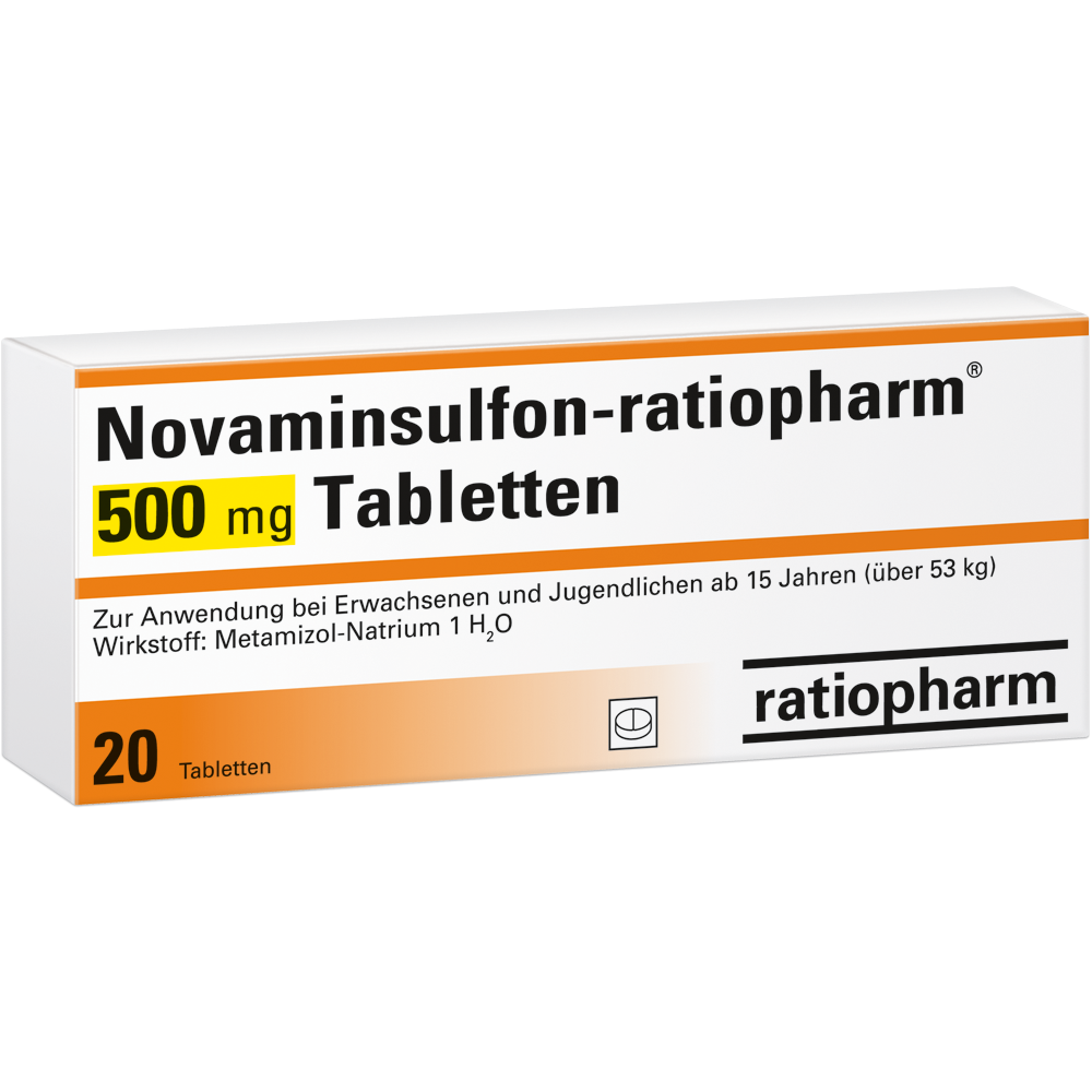 Novaminsulfon 500 mg oder ibuprofen 600