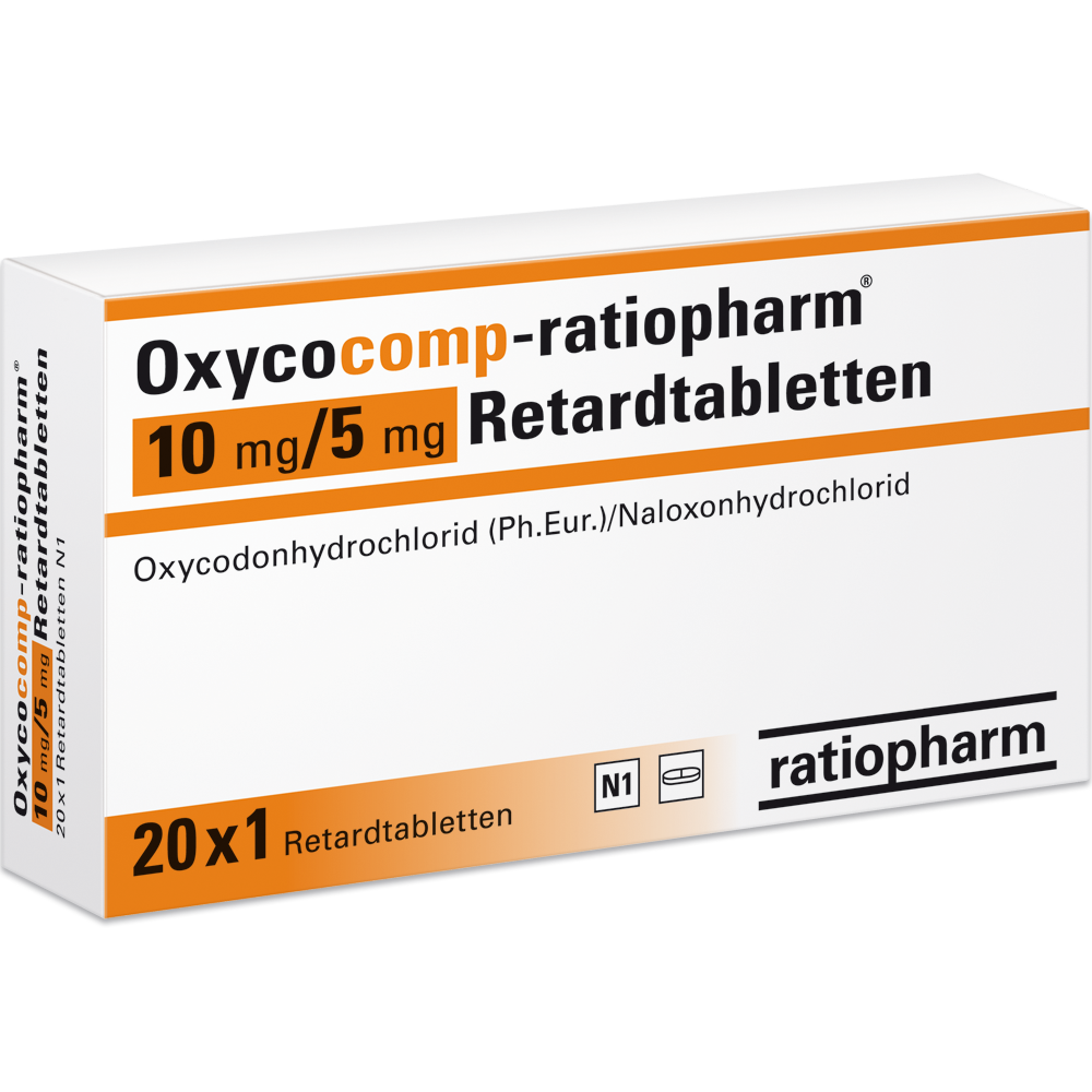Oxycocomp-ratiopharm® 10&nbsp;mg/5&nbsp;mg Retardtabletten