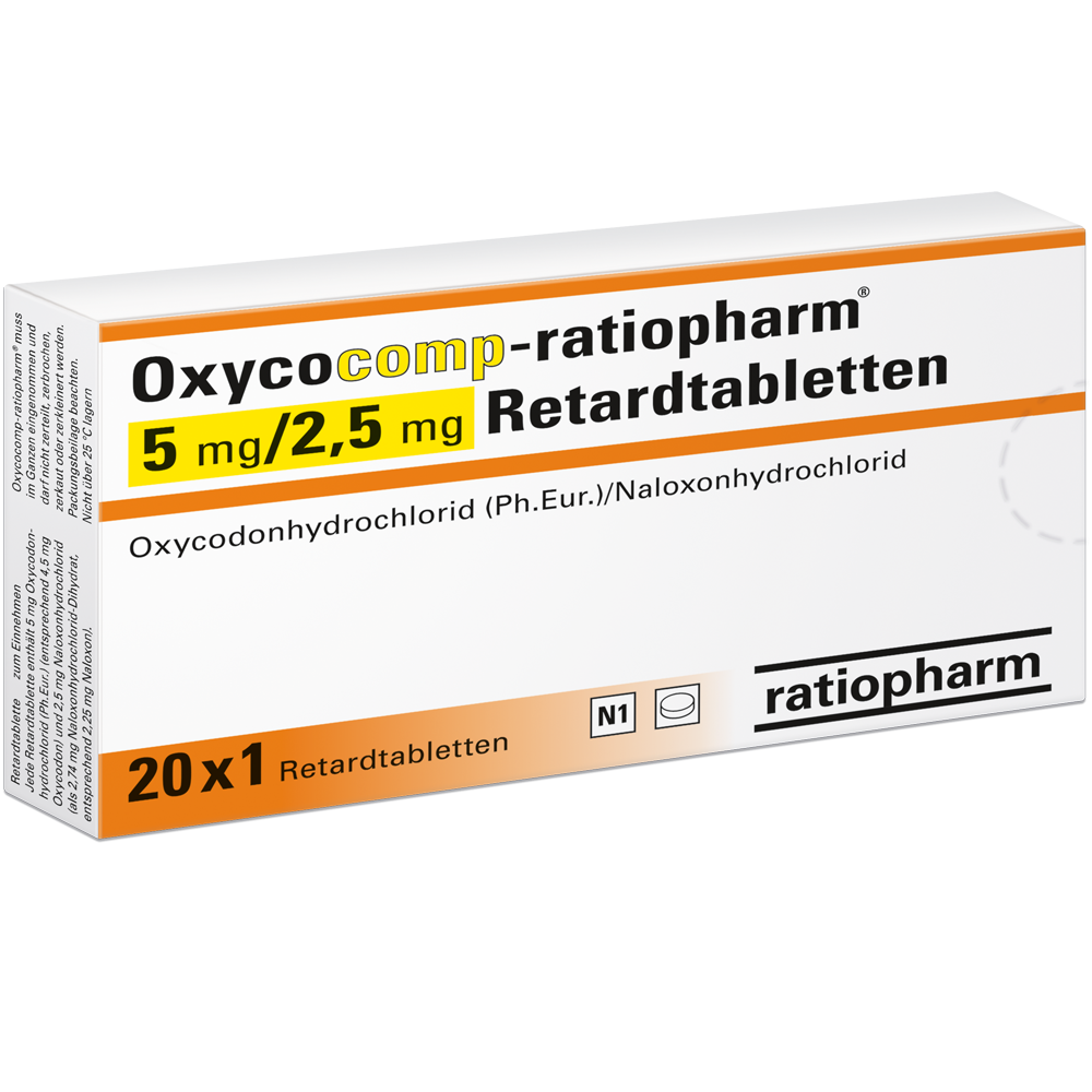 FACHINFORMATION 1 RETARDTABLETTE ENTH LT 5 MG OXYCODMG visual data 5