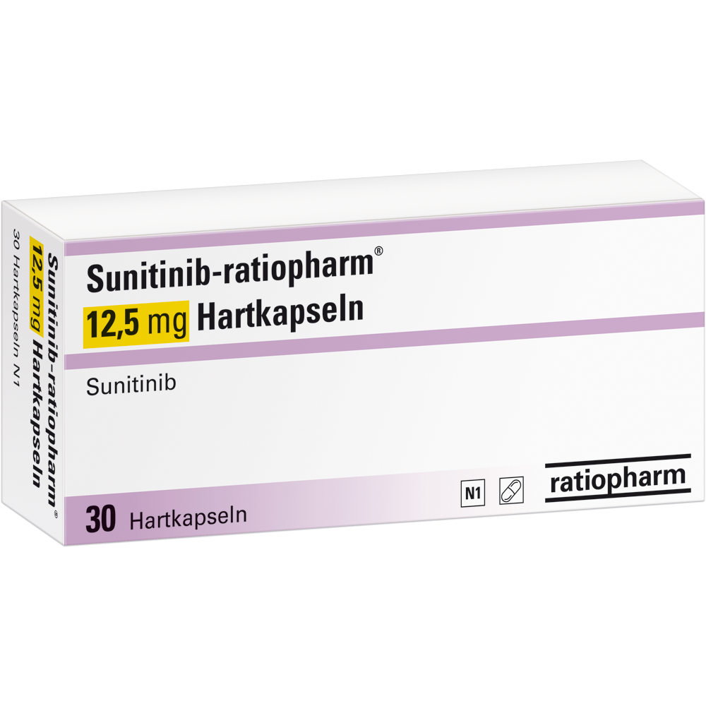 Sunitinib-ratiopharm® 12,5&nbsp;mg Hartkapseln