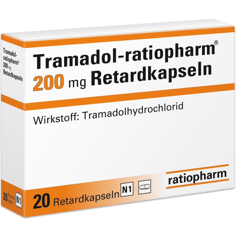 Tramadol ratiopharm 200 Mg Retardkapseln Ratiopharm GmbH