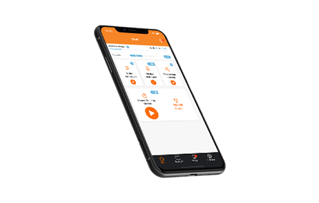 Blasentrainer-App starten